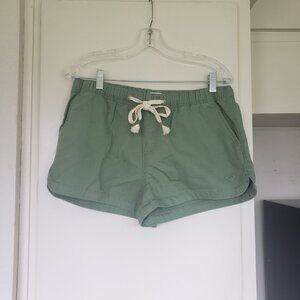 Roxy Green Shorts Size Large